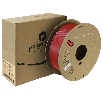 (UDGÅR) Polymaker | PolyTerra PLA Dual | Mixed Berries (Red-Dark Blue) | 1.75mm | 1 kg