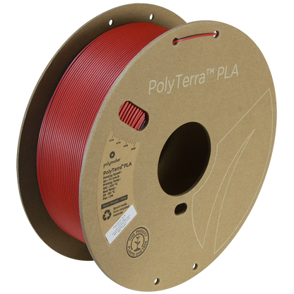 (UDGÅR) Polymaker | PolyTerra PLA Dual | Mixed Berries (Red-Dark Blue) | 1.75mm | 1 kg