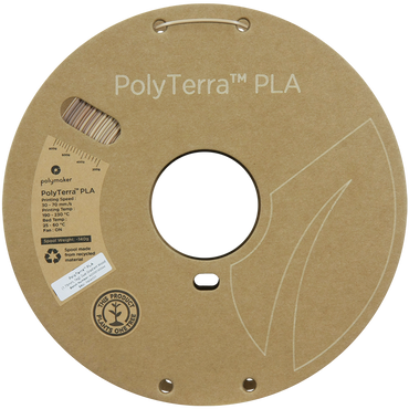 (UDGÅR) Polymaker | PolyTerra PLA Dual Gradient | Wood | 1.75mm | 1 kg