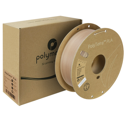 (UDGÅR) Polymaker | PolyTerra PLA Dual Gradient | Wood | 1.75mm | 1 kg