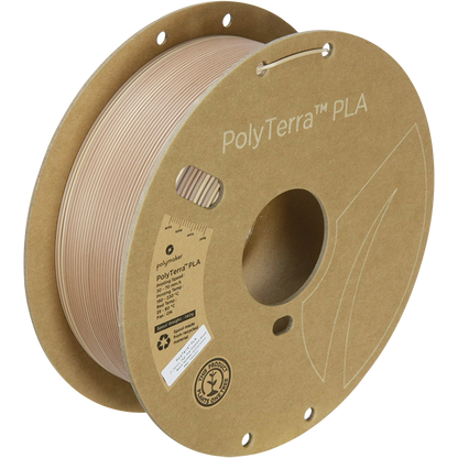 (UDGÅR) Polymaker | PolyTerra PLA Dual Gradient | Wood | 1.75mm | 1 kg