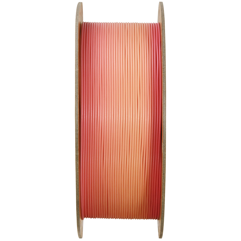 (UDGÅR) Polymaker | PolyTerra PLA Gradient | Spring (Pink-Peach) | 1.75mm | 1 kg