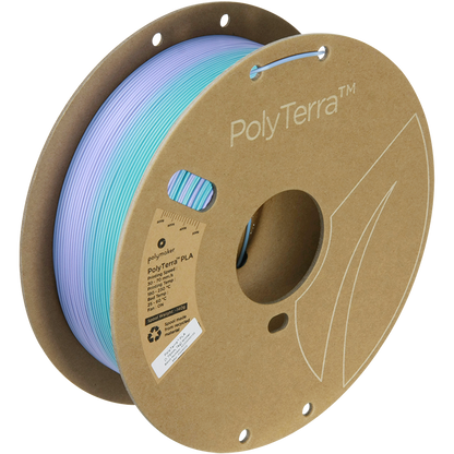 (UDGÅR) Polymaker | PolyTerra PLA Gradient | Winter (Ice-Purple) | 1.75mm | 1 kg