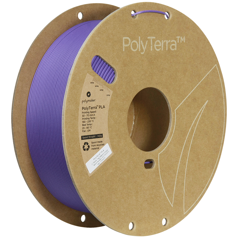 Polymaker | PolyTerra PLA | Electric Indigo | 1.75mm | 1 kg