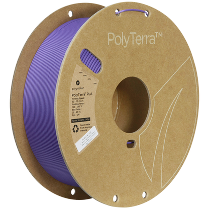 (UDGÅR) Polymaker | PolyTerra PLA | Electric Indigo | 1.75mm | 1 kg