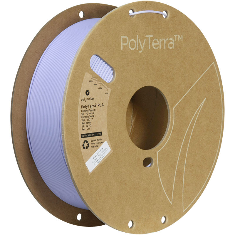 (UDGÅR) Polymaker | PolyTerra PLA | Periwinkle | 1.75mm | 1 kg