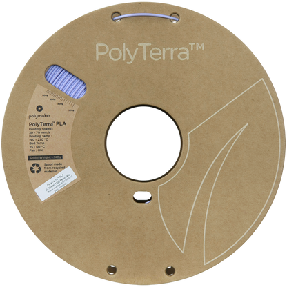 (UDGÅR) Polymaker | PolyTerra PLA | Periwinkle | 1.75mm | 1 kg