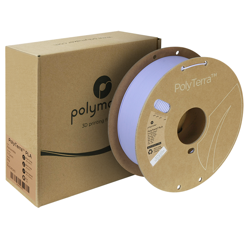 (UDGÅR) Polymaker | PolyTerra PLA | Periwinkle | 1.75mm | 1 kg