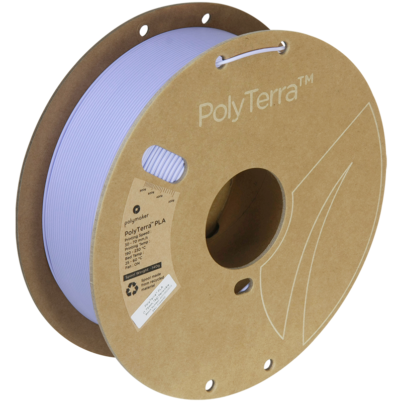 (UDGÅR) Polymaker | PolyTerra PLA | Periwinkle | 1.75mm | 1 kg