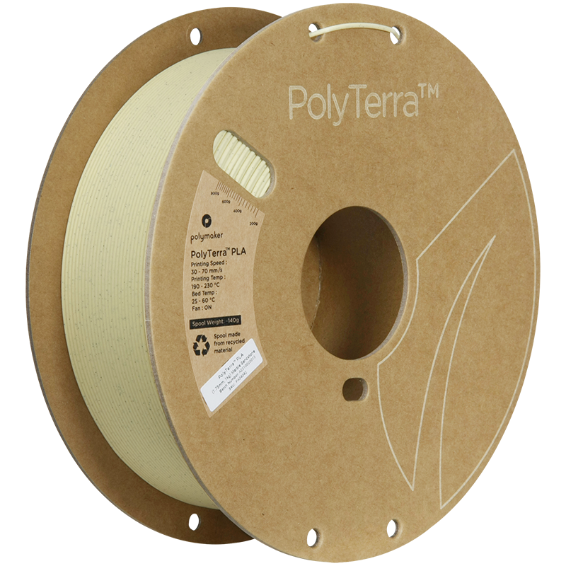 (UDGÅR) Polymaker | PolyTerra PLA | Marble Sandstone | 1.75mm | 1 kg