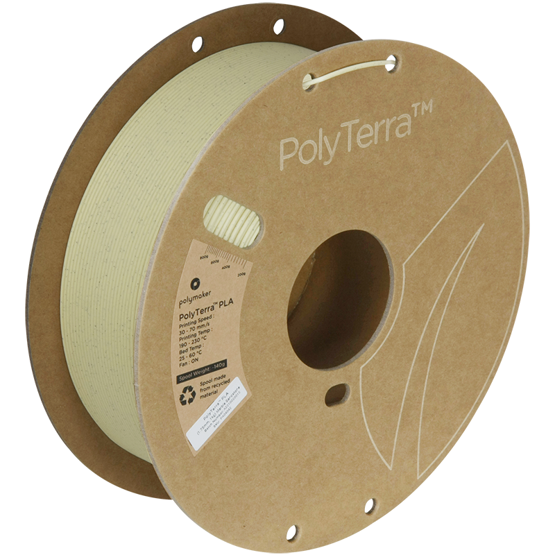 (UDGÅR) Polymaker | PolyTerra PLA | Marble Sandstone | 1.75mm | 1 kg