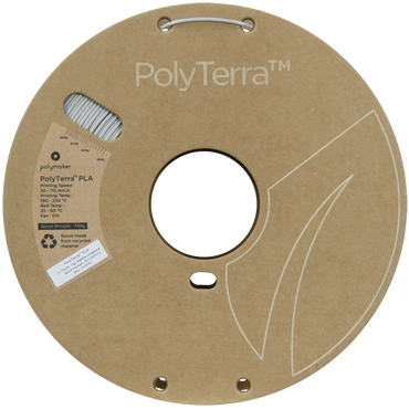 (UDGÅR) Polymaker | PolyTerra PLA | Marble Limestone | 1.75mm | 1 kg