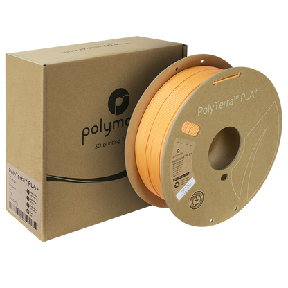 Polymaker | PolyTerra PLA+ | Orange | 1.75mm | 1 kg
