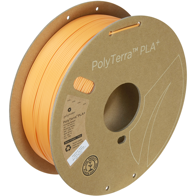 Polymaker | PolyTerra PLA+ | Orange | 1.75mm | 1 kg