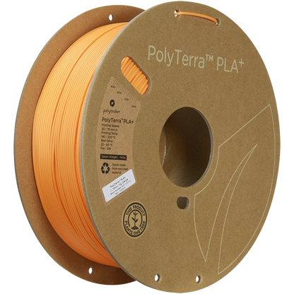 Polymaker | PolyTerra PLA+ | Orange | 1.75mm | 1 kg