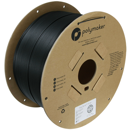 Polymaker | PolyTerra PLA+ | Black | 1.75mm | 3 kg