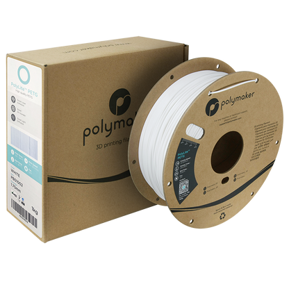 Polymaker | PolyLite PETG | White | 1.75mm | 1 kg