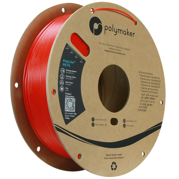 Polymaker | PolyLite PETG | Red | 1.75mm | 1 kg