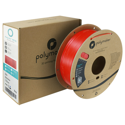 Polymaker | PolyLite PETG | Red | 1.75mm | 1 kg