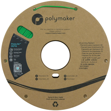 Polymaker | PolyLite PETG | Green | 1.75mm | 1 kg