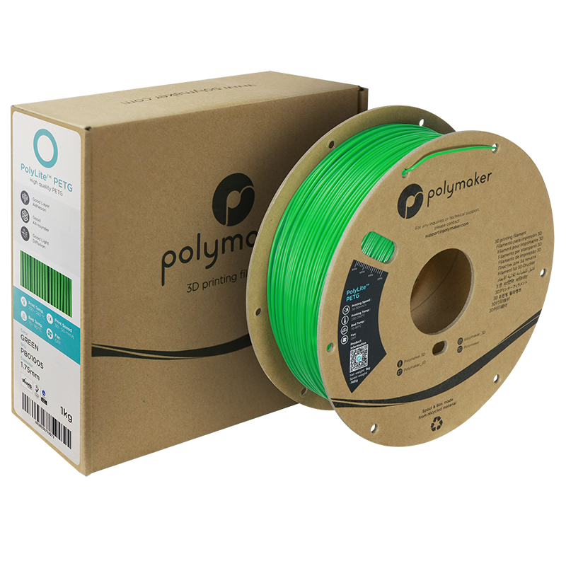 Polymaker | PolyLite PETG | Green | 1.75mm | 1 kg