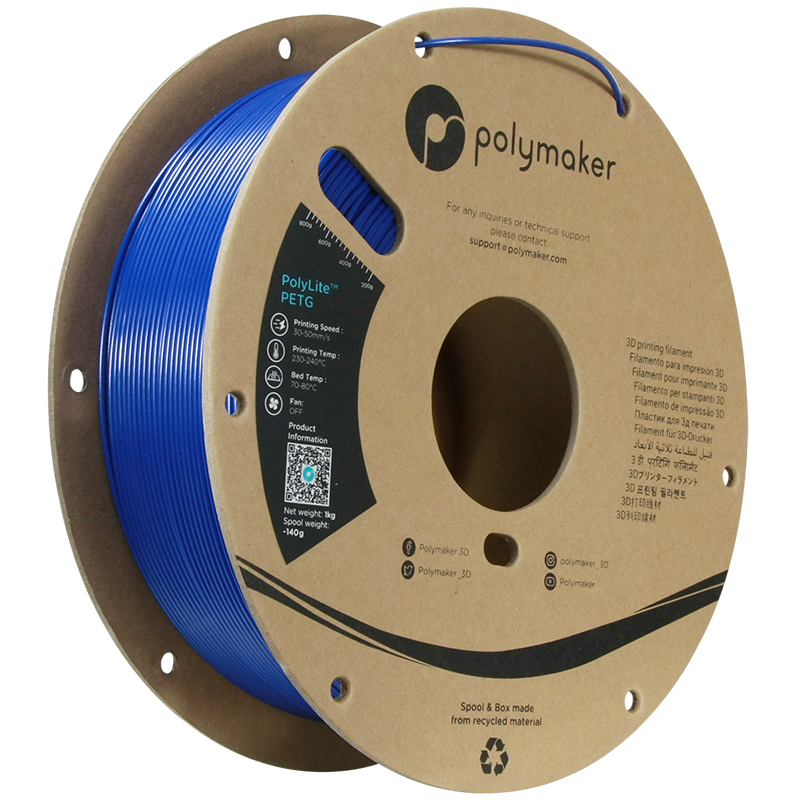 Polymaker | PolyLite PETG | Blue | 1.75mm | 1 kg