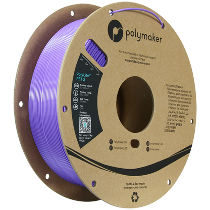 Polymaker | PolyLite PETG | Purple | 1.75mm | 1 kg