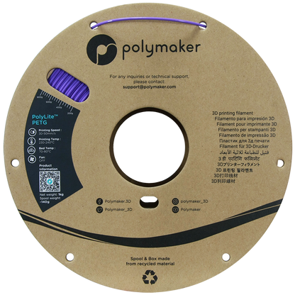 Polymaker | PolyLite PETG | Purple | 1.75mm | 1 kg