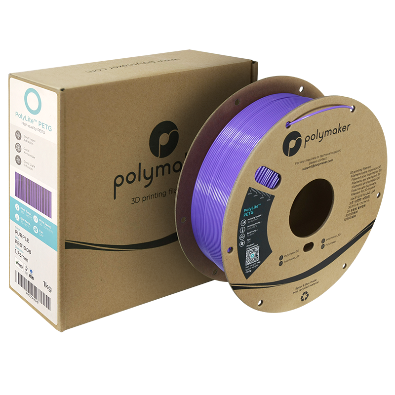 Polymaker | PolyLite PETG | Purple | 1.75mm | 1 kg