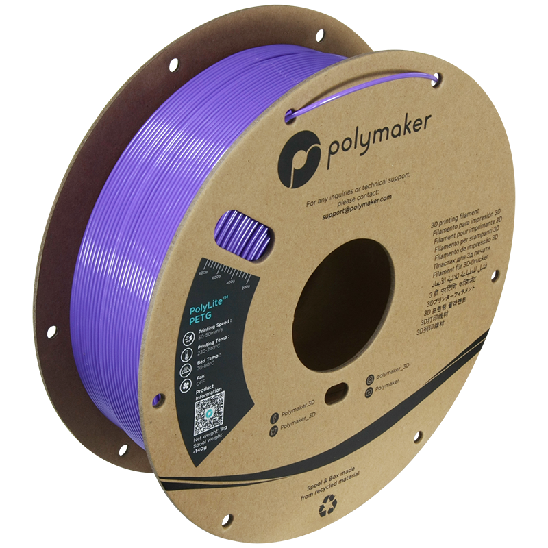 Polymaker | PolyLite PETG | Purple | 1.75mm | 1 kg