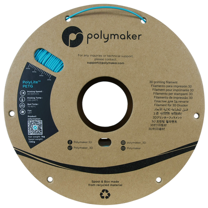 Polymaker | PolyLite PETG | Teal | 1.75mm | 1 kg