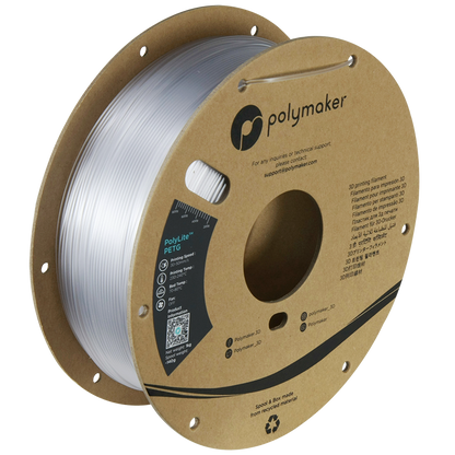 Polymaker | PolyLite PETG | Transparent | 1.75mm | 1 kg
