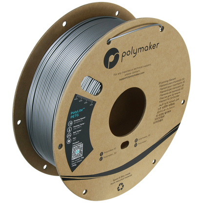 Polymaker | PolyLite PETG | Silver | 1.75mm | 1 kg