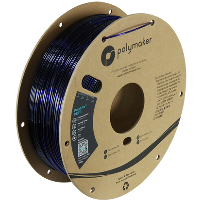 Polymaker | PolyLite PETG | Translucent Blue | 1.75mm | 1 kg
