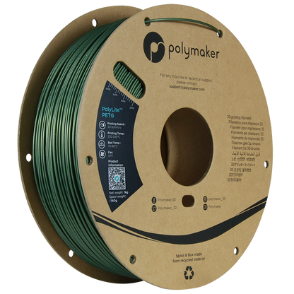 Polymaker | PolyLite PETG | Dark Green | 1.75mm | 1 kg