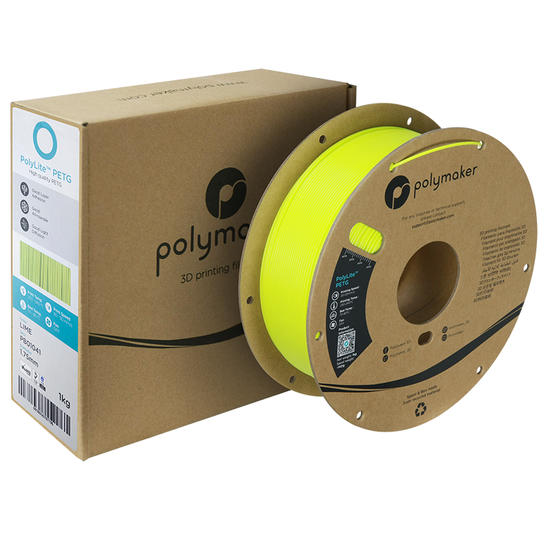 Polymaker | PolyLite PETG | Lime | 1.75mm | 1 kg