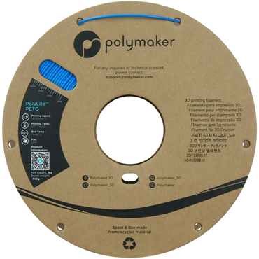 Polymaker | PolyLite PETG | Electric Blue | 1.75mm | 1 kg