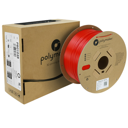 (UDGÅR) Polymaker | PolyLite PETG | Red | 1.75mm | 3 kg