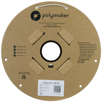 Polymaker | PolyLite PETG | White | 1.75mm | 3 kg