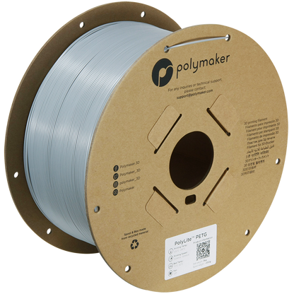 Polymaker | PolyLite PETG | Grey | 1.75mm | 3 kg
