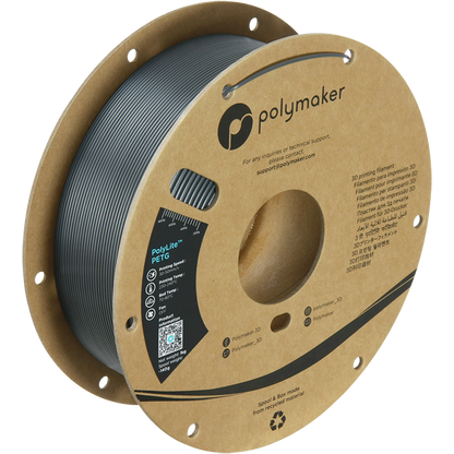 Polymaker | PolyLite PETG | Dark Grey | 1.75mm | 1 kg
