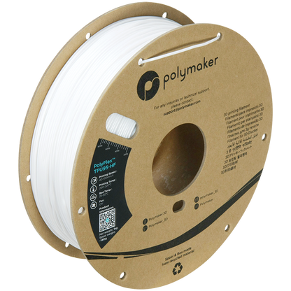 Polymaker | PolyFlex TPU-95A High Speed | White | 1.75mm | 1 kg