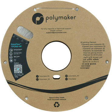 Polymaker | PolyFlex TPU-95A High Speed | Clear | 1.75mm | 1 kg