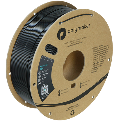 Polymaker | PolyLite ASA | Black | 1.75mm | 1 kg