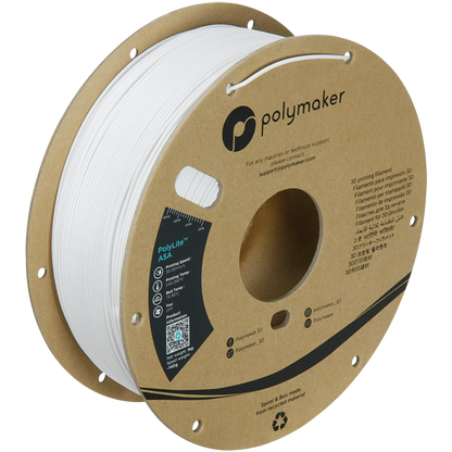 Polymaker | PolyLite ASA | White | 1.75mm | 1 kg