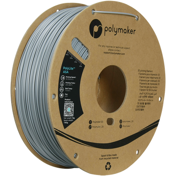 Polymaker | PolyLite ASA | Grey | 1.75mm | 1 kg