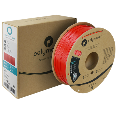 Polymaker | PolyLite ASA | Red | 1.75mm | 1 kg