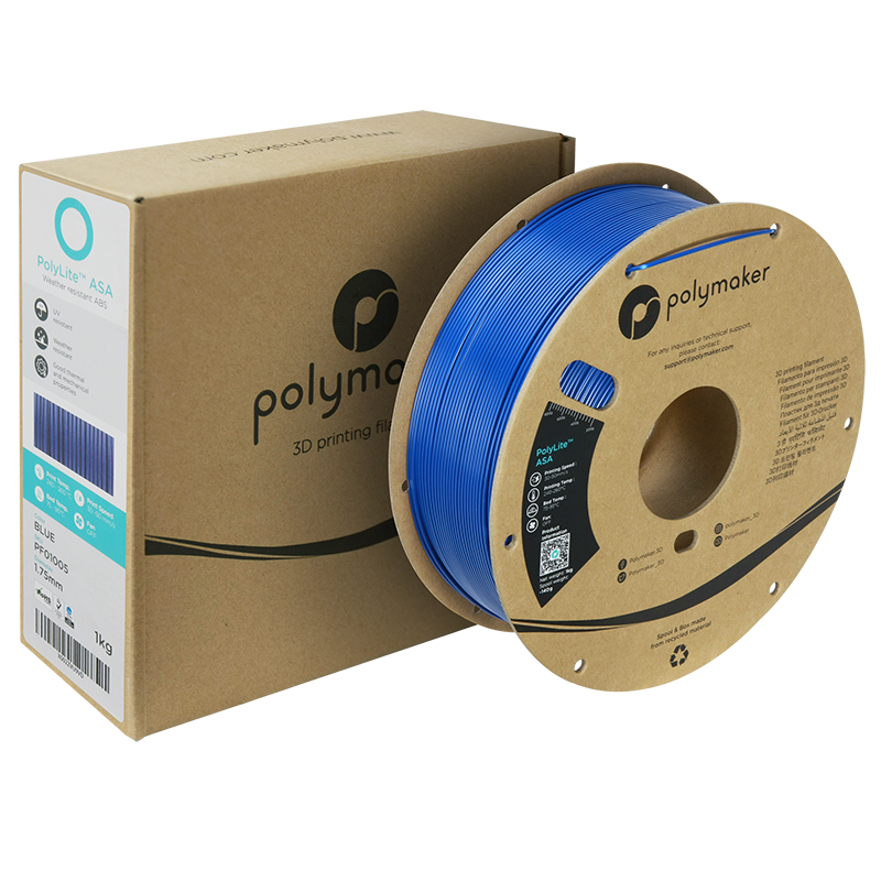 Polymaker | PolyLite ASA | Blue | 1.75mm | 1 kg