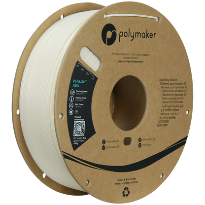 Polymaker | PolyLite ASA | Natural | 1.75mm | 1 kg