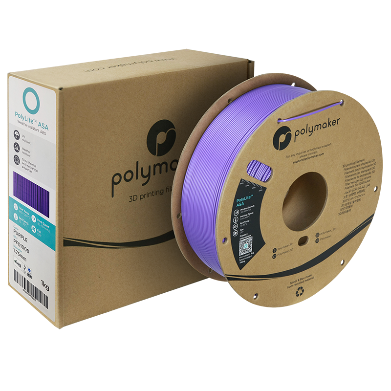 Polymaker | PolyLite ASA | Purple | 1.75mm | 1 kg